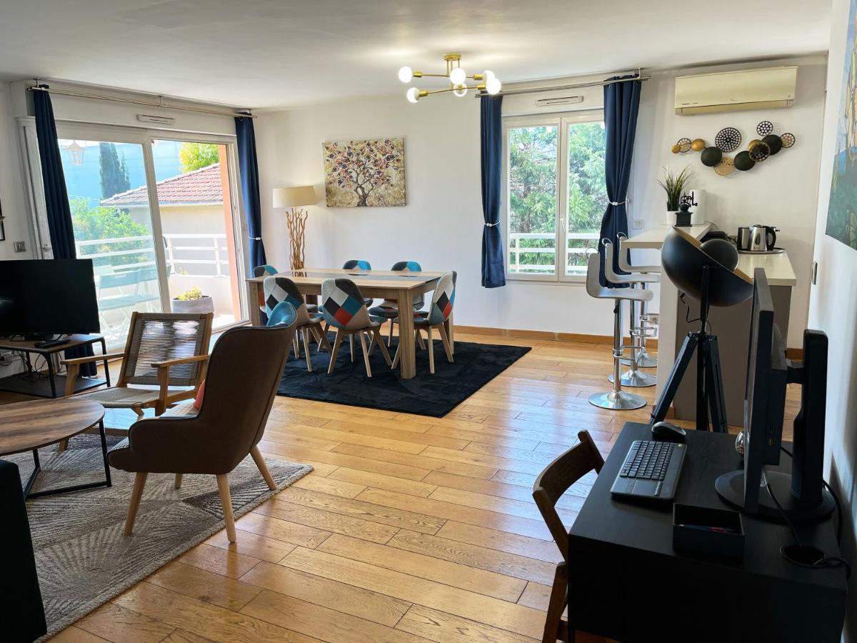 Appartement 84M² Avec 2 Parkings Privatifs Villeneuve-Loubet Buitenkant foto